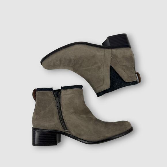 Vionic Joslyn Weather Resistant Suede Ankle Boots Women’s Size 8 - Picture 1 of 9